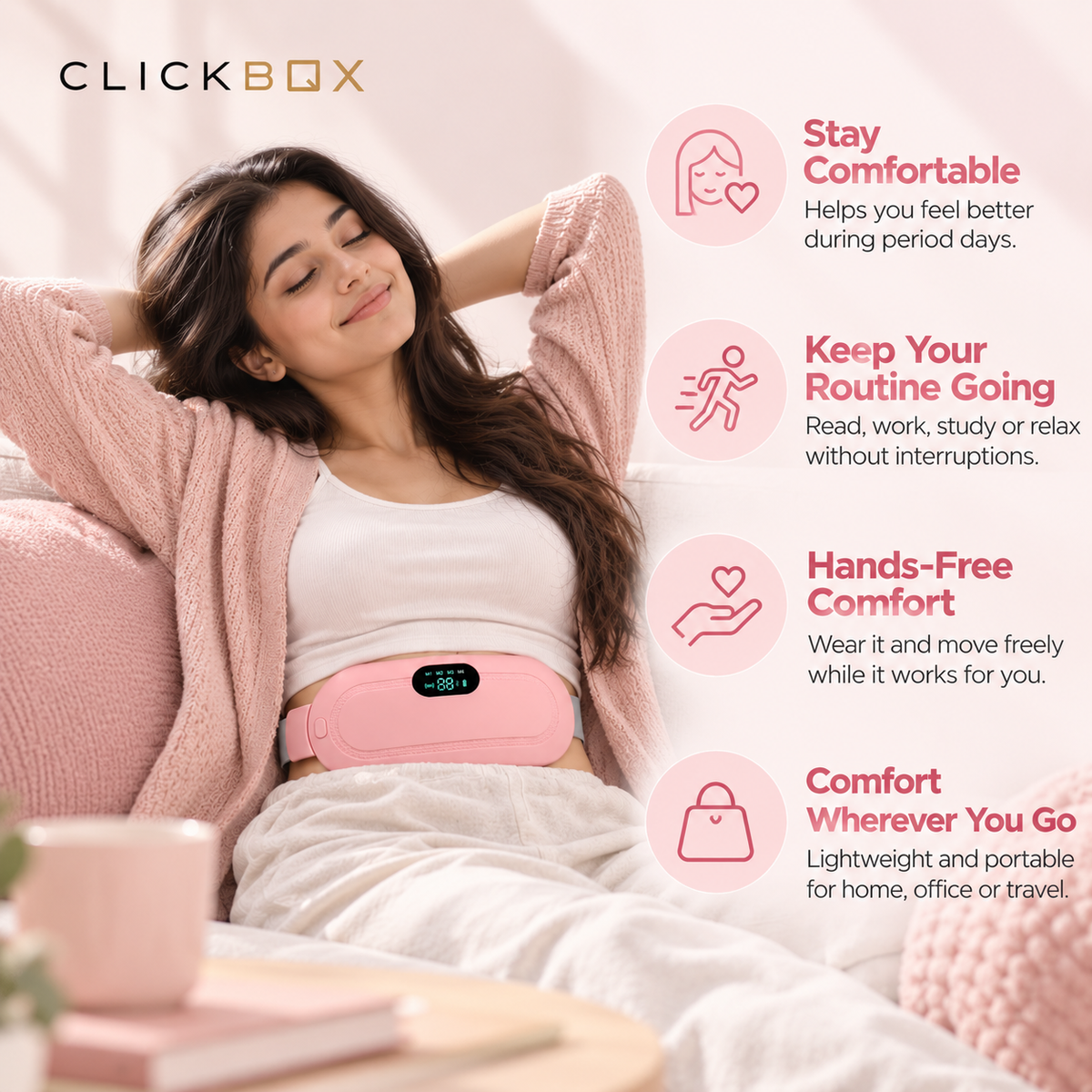 Clickbox Period Comfort