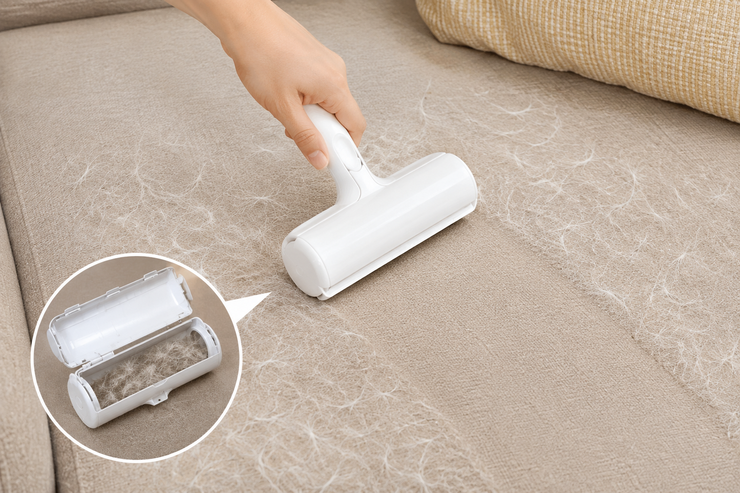 ClickBox Pet Hair Remover Roller